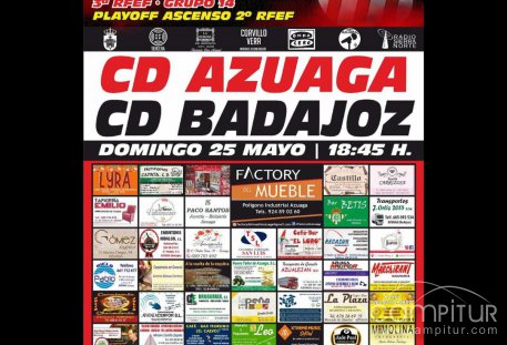 Azuaga se juega el todo por el todo en casa este domingo ante el CD Badajoz