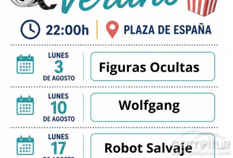 Ahillones prepara un agosto de cine al aire libre